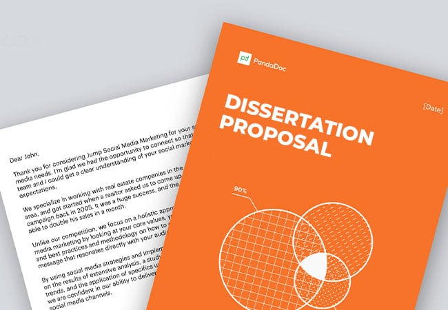 how to structure dissertation proposal