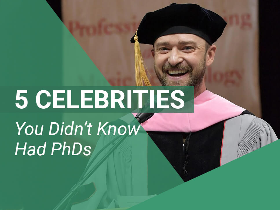 5 Celebrities You Didn’t Know Had PhDs