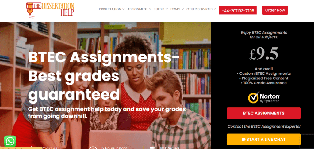 the dissertation help UK