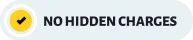 no hidden charges