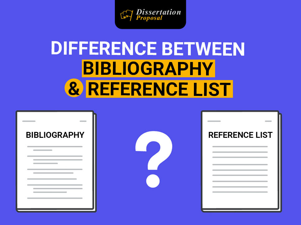 Difference between Bibliography and References